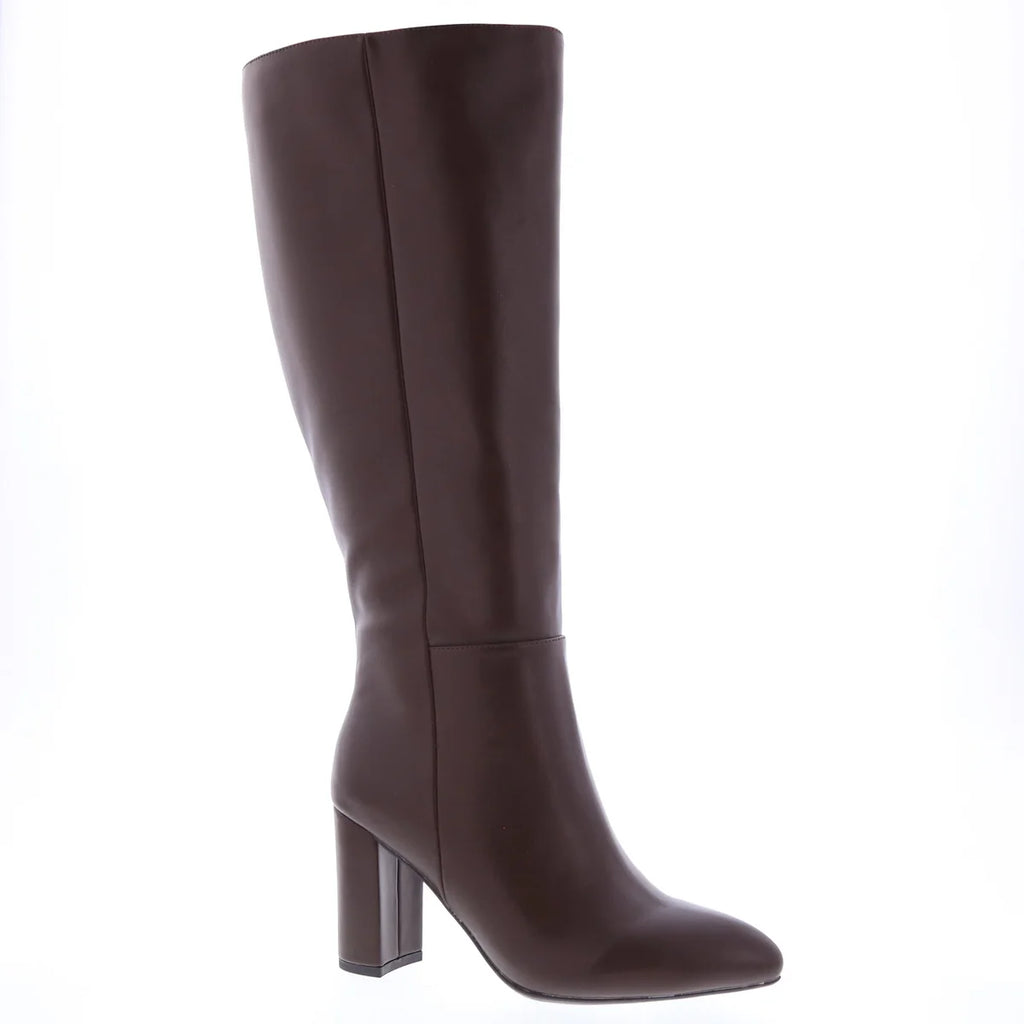 HAILY WIDE CALF BLOCK HEEL KNEE HEIGH BOOTS