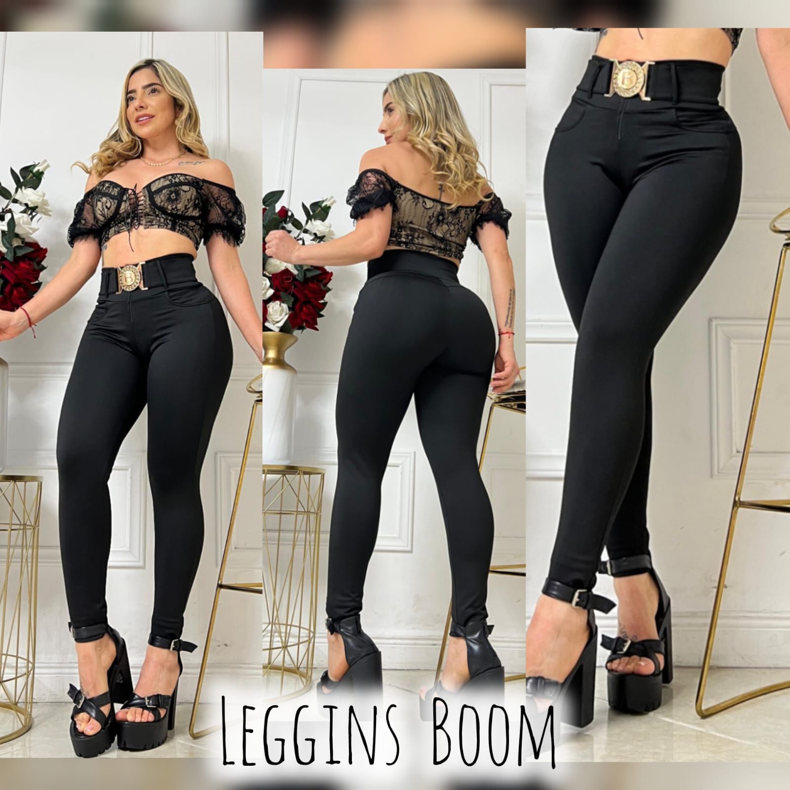 Colombian Leggings Boom For Women- Comfortable Bottoms For Casual Wear